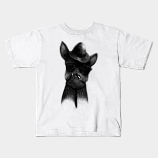 French Dog Blues Kids T-Shirt